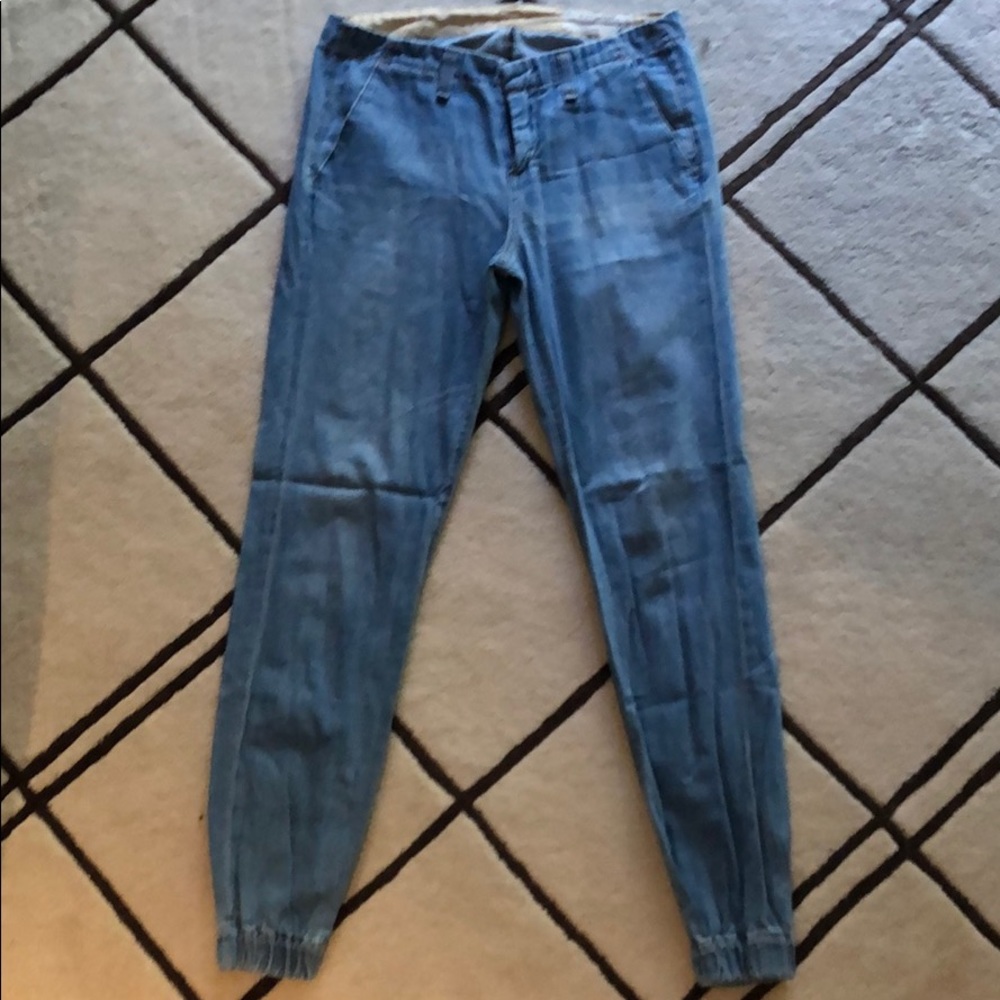 Rag & Bone denim joggers. Size 26.